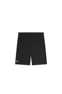 Elastic waist Bermuda shorts - Black & White