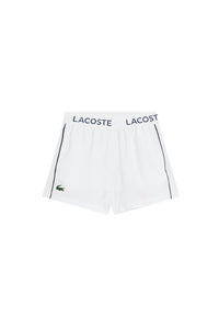 Fluid shorts with piping - White & Navy