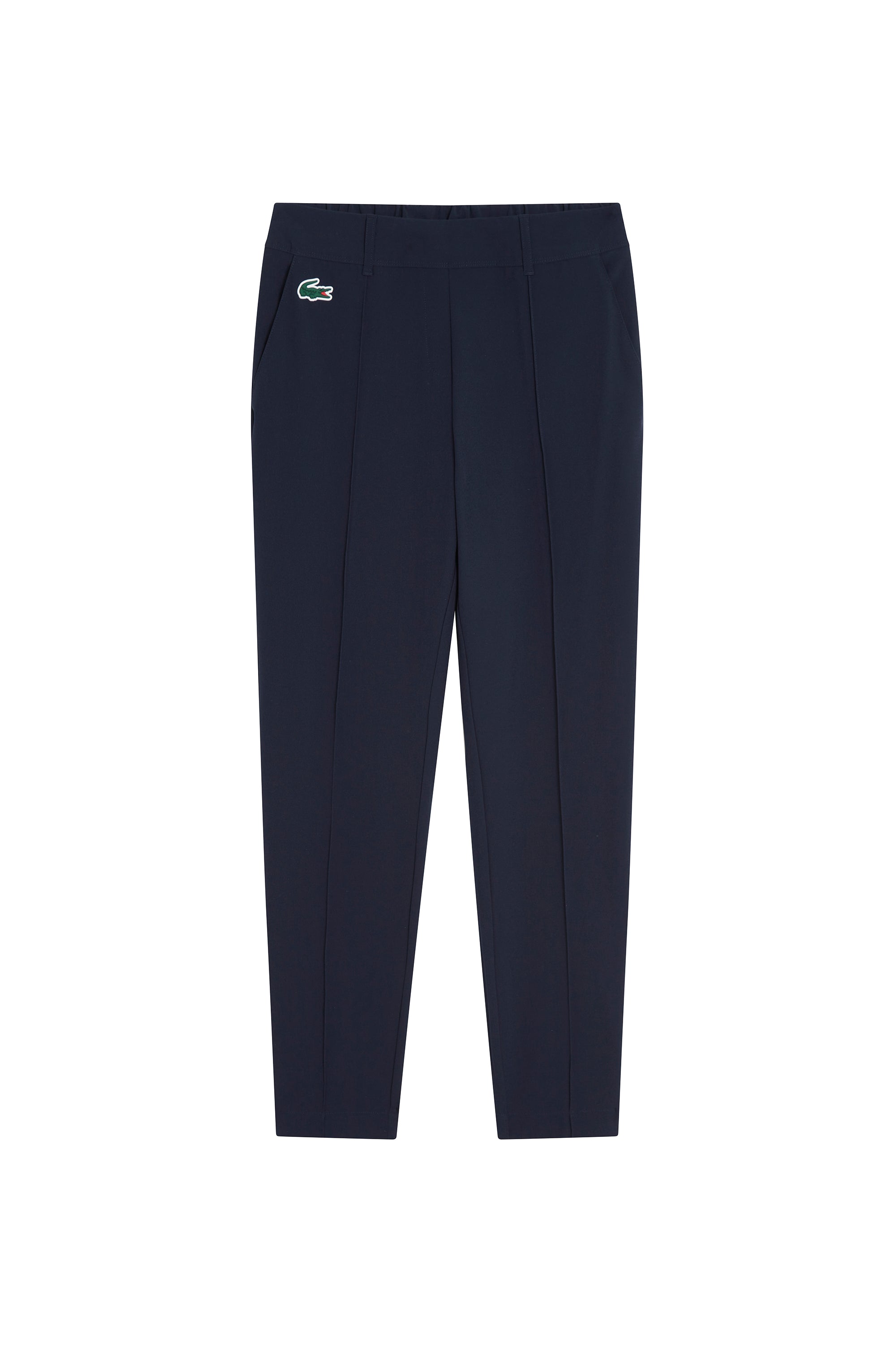 Pantalon droit à pinces - Marine