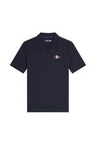 Polo avec logo tricolore - Marine