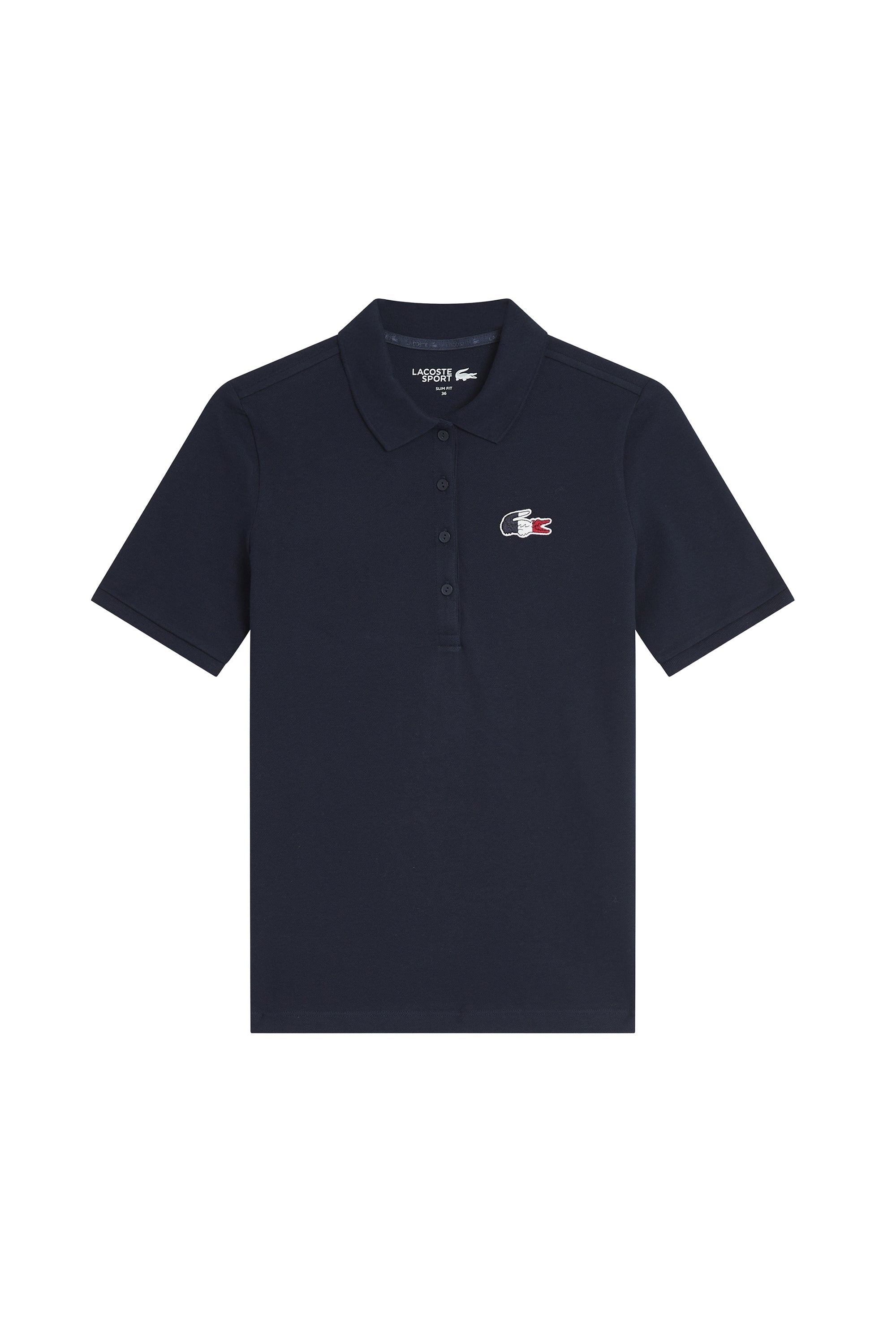 Polo avec logo tricolore - Marine