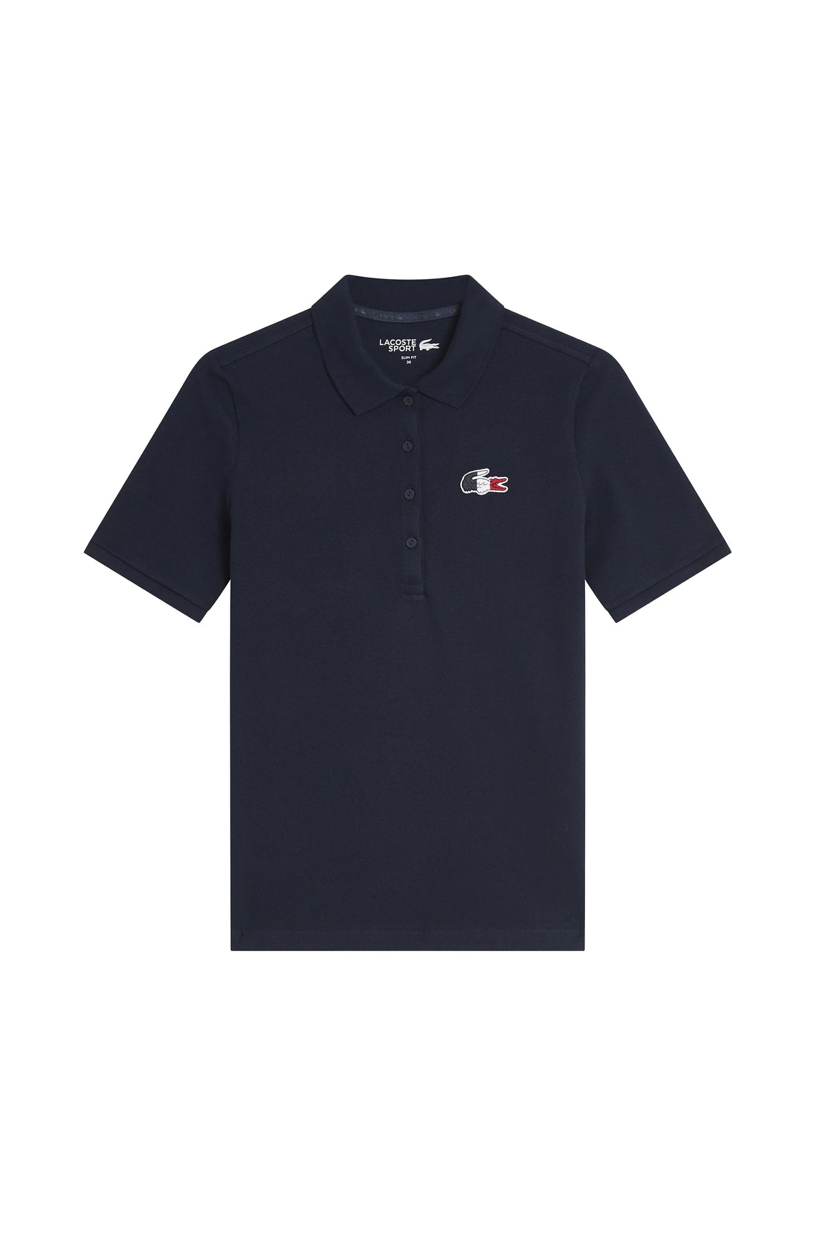 Polo avec logo tricolore - Marine