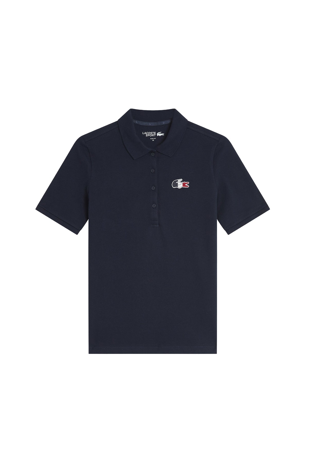Polo avec logo tricolore - Marine