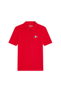 Polo à manches courtes - Rouge