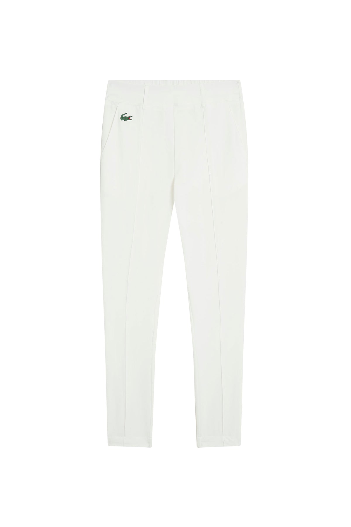 Pantalon droit à pinces - Farine