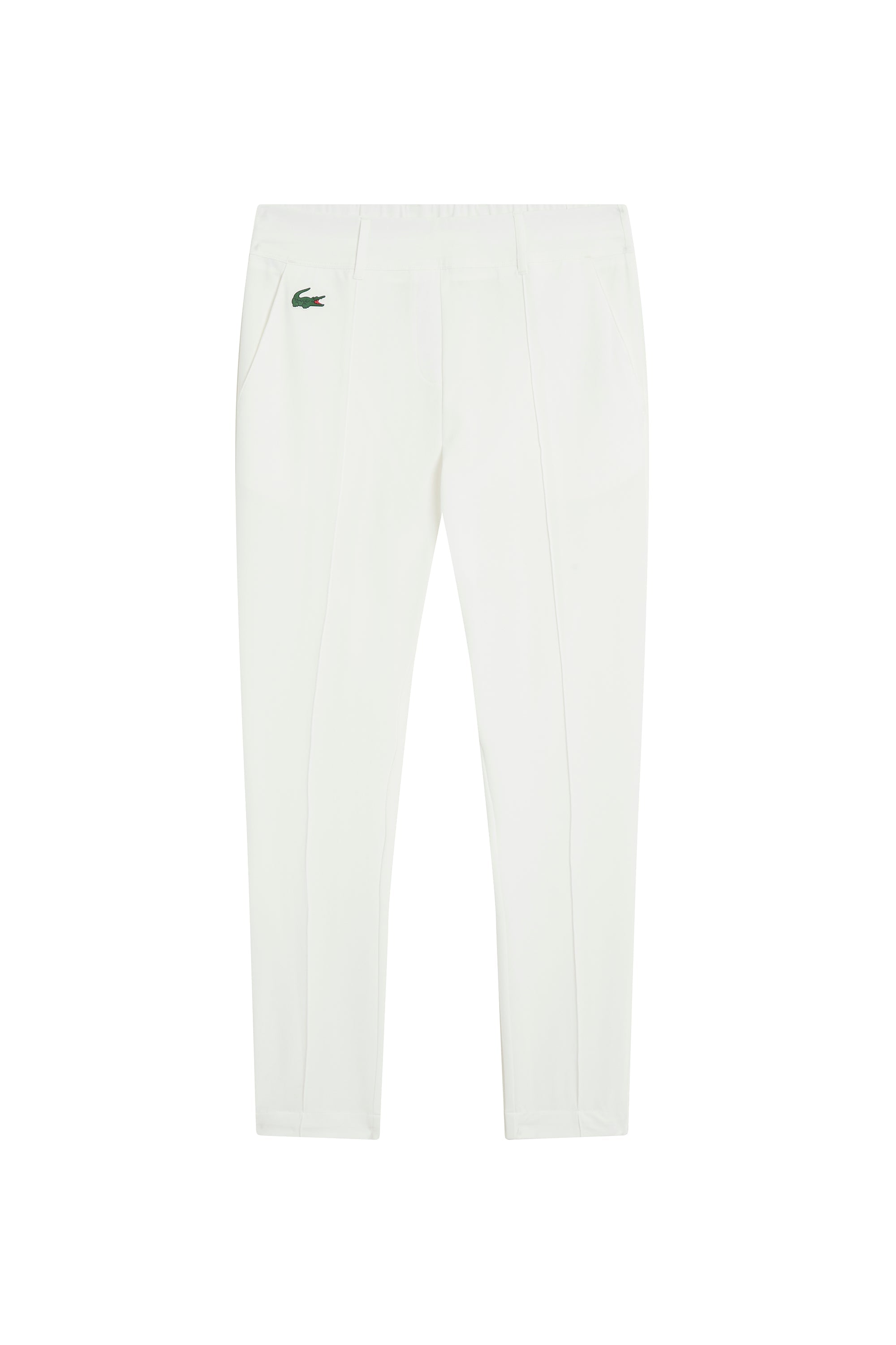 Pantalon droit à pinces - Farine
