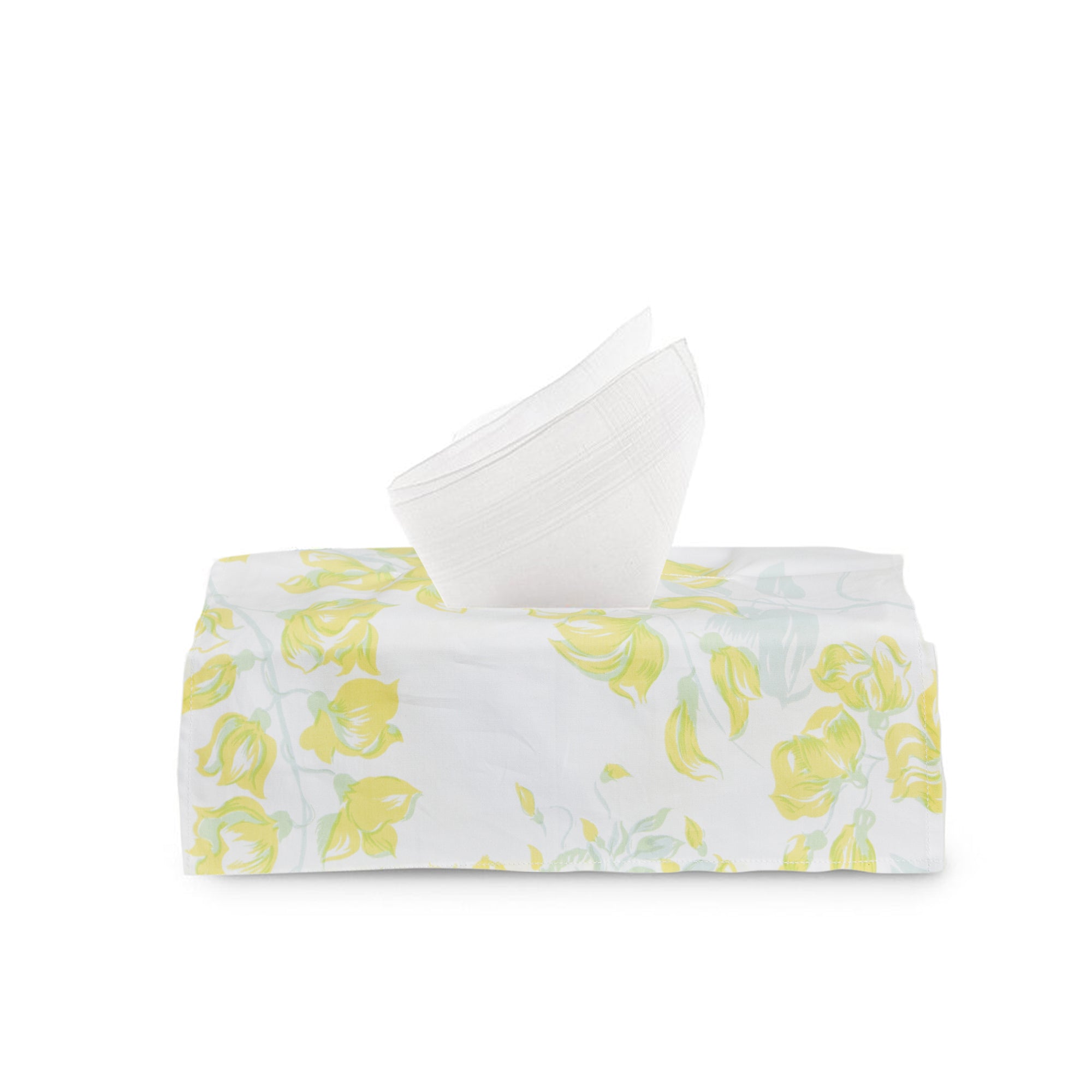 Tissue box cover Glycines - Lime