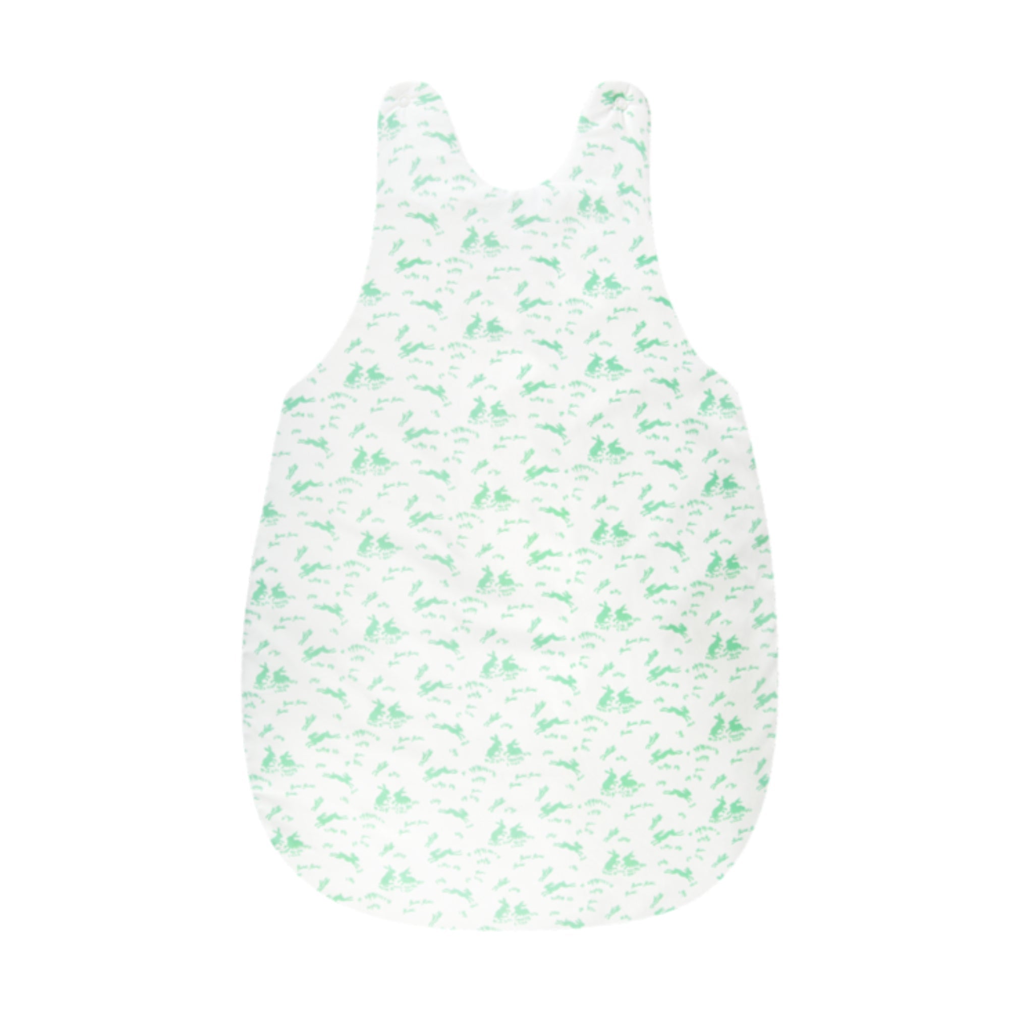 Gigoteuse Lapins en percale de coton - Vert Menthe