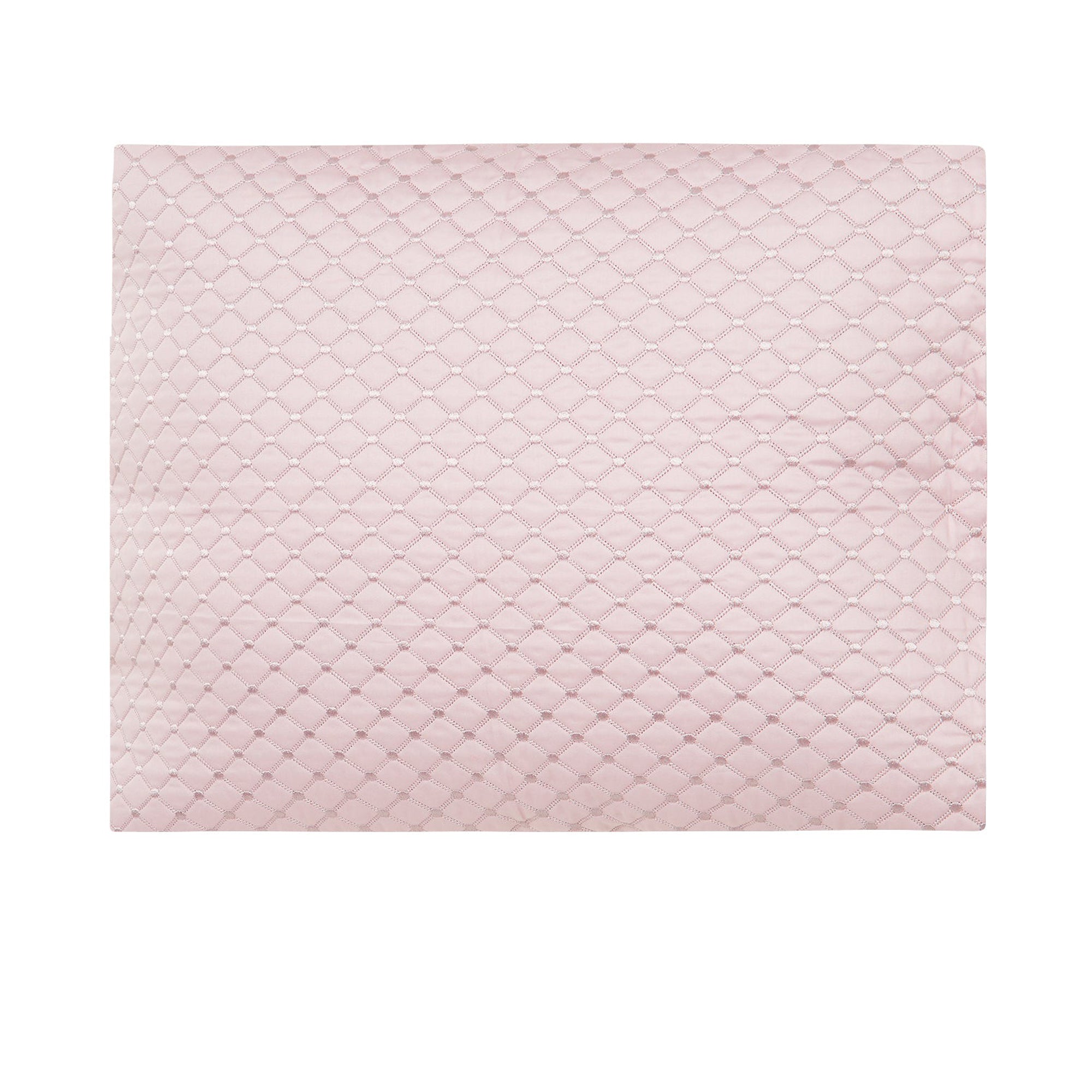 Taie d'oreiller Perles en satin de coton - Lilas