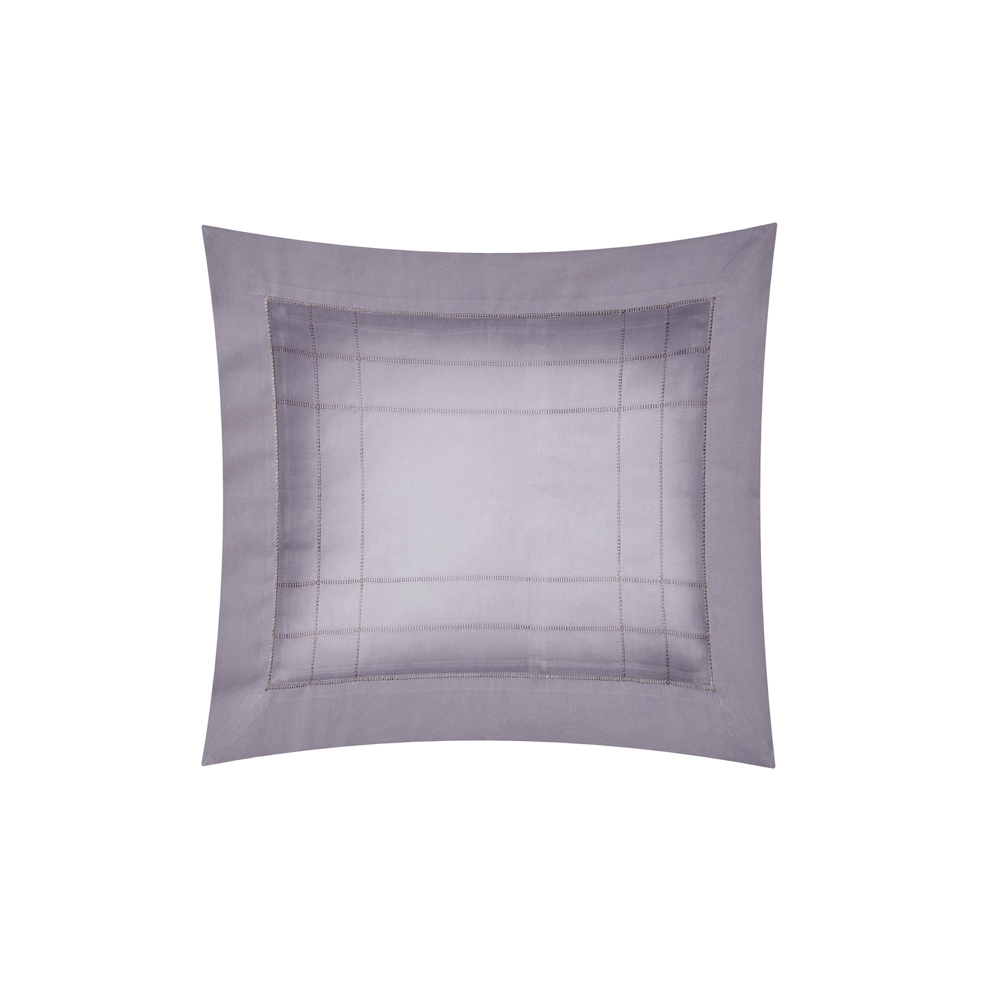 Taie d'oreiller Belle de jour en satin de coton - Violet