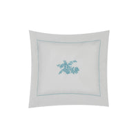 Taie d'oreiller Favorite en voile de coton - Turquoise