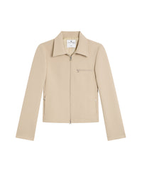 PREMIUM 17pcs NEW / VESTE ZIPPÉE EN TWILL - Sand