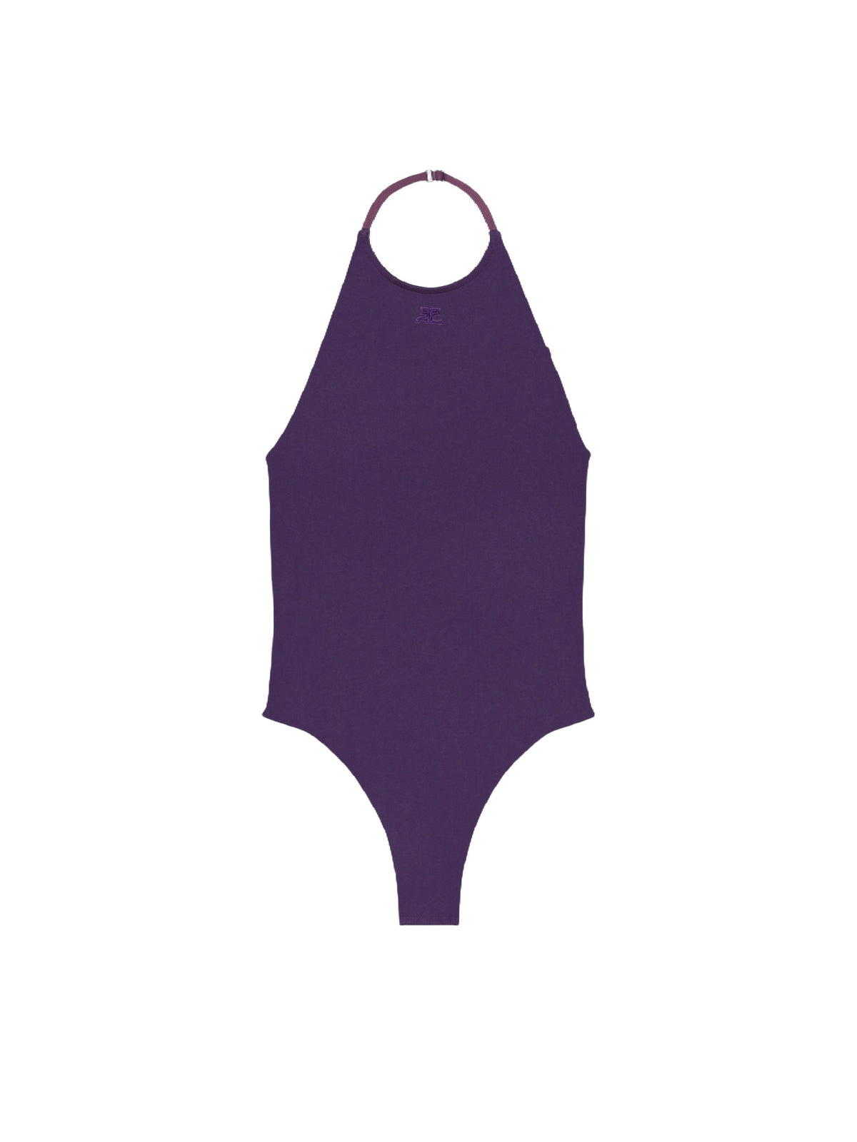 Body lingerie en jersey technique - Purple