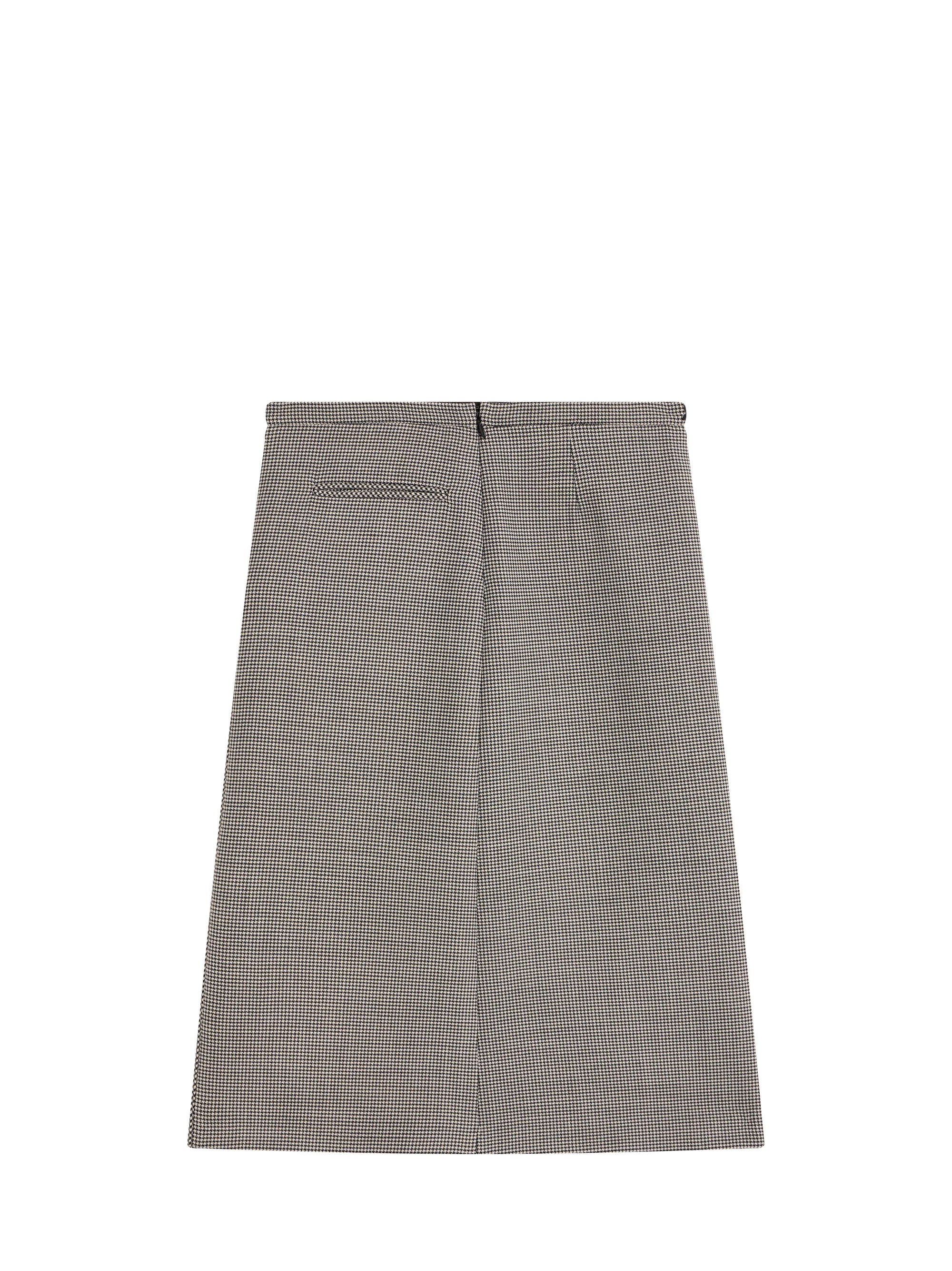BLACK/NATURAL HOUNDSTOOTH TAILORED