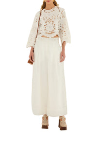NEW_DIFFUSELY_Off White Pantalon - Off White