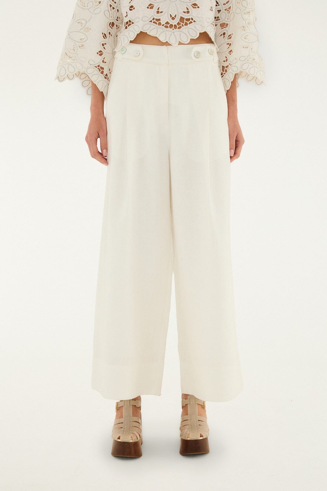 Off White Pantalon - Off White