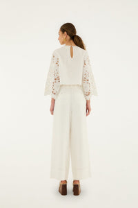 Off White Pantalon - Off White
