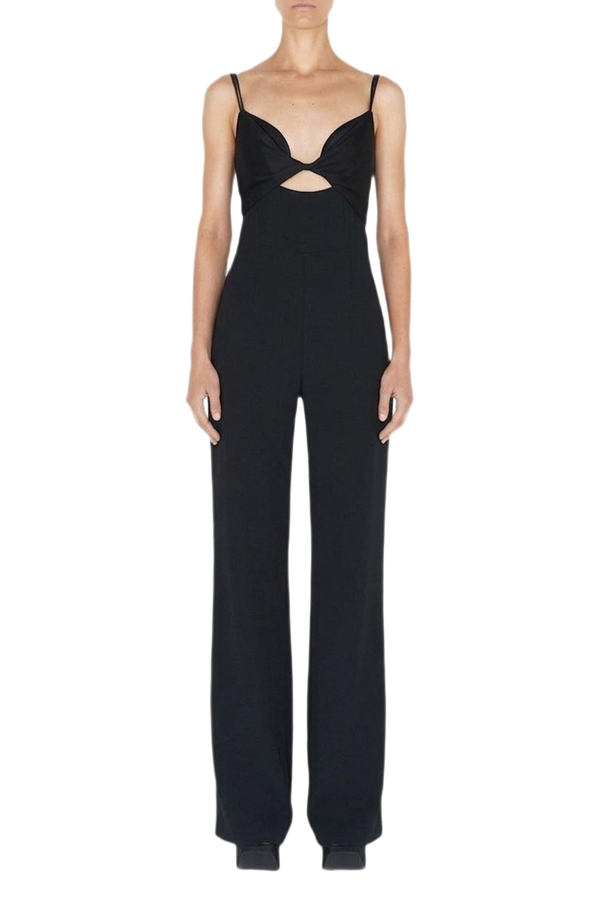 Off The Line Jumpsuit - Black