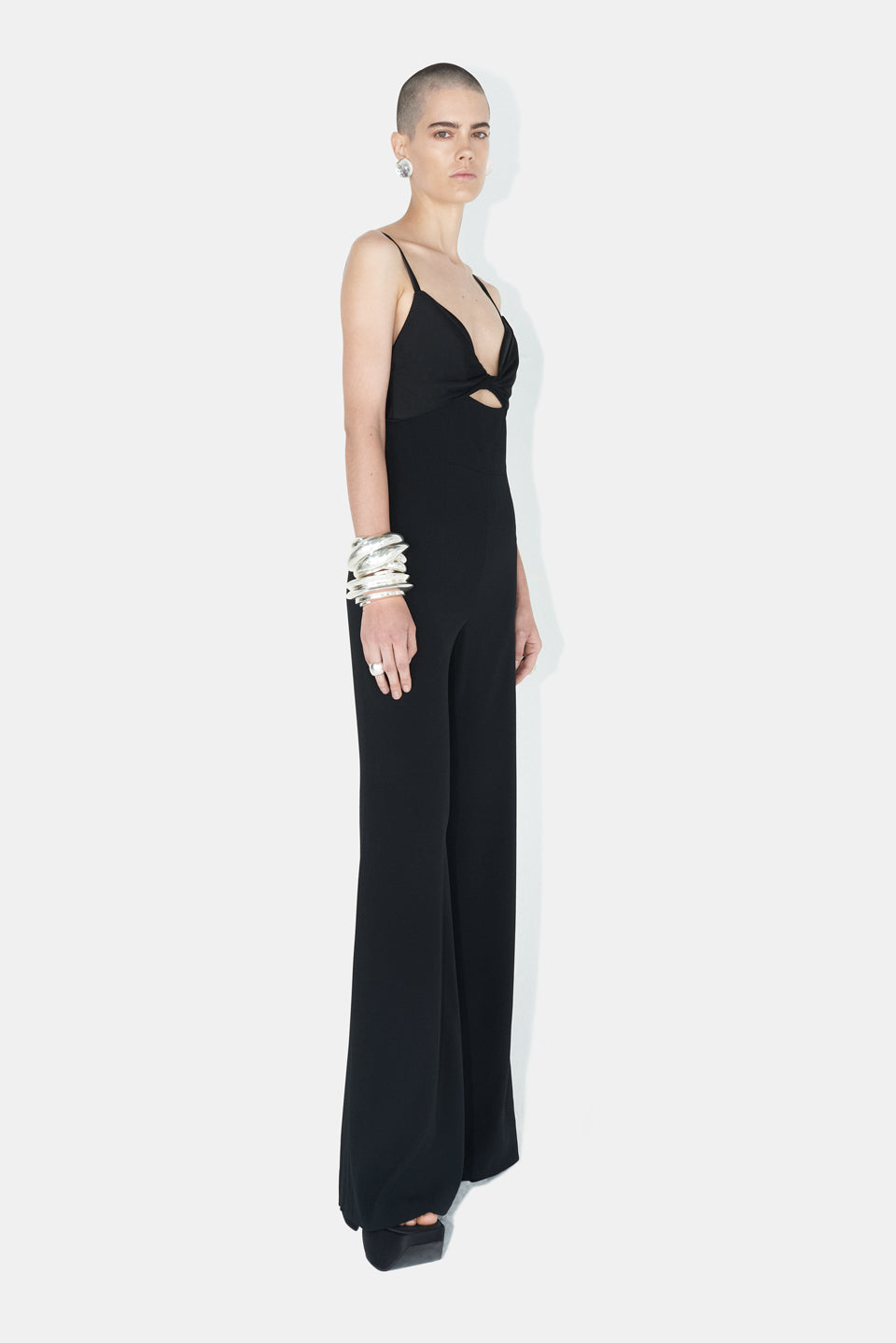 Off The Line Jumpsuit - Black