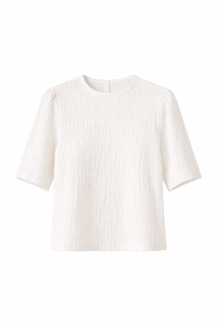 T-shirt Le Taric en soie - Blanc