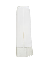 Jupe longue Musu - White