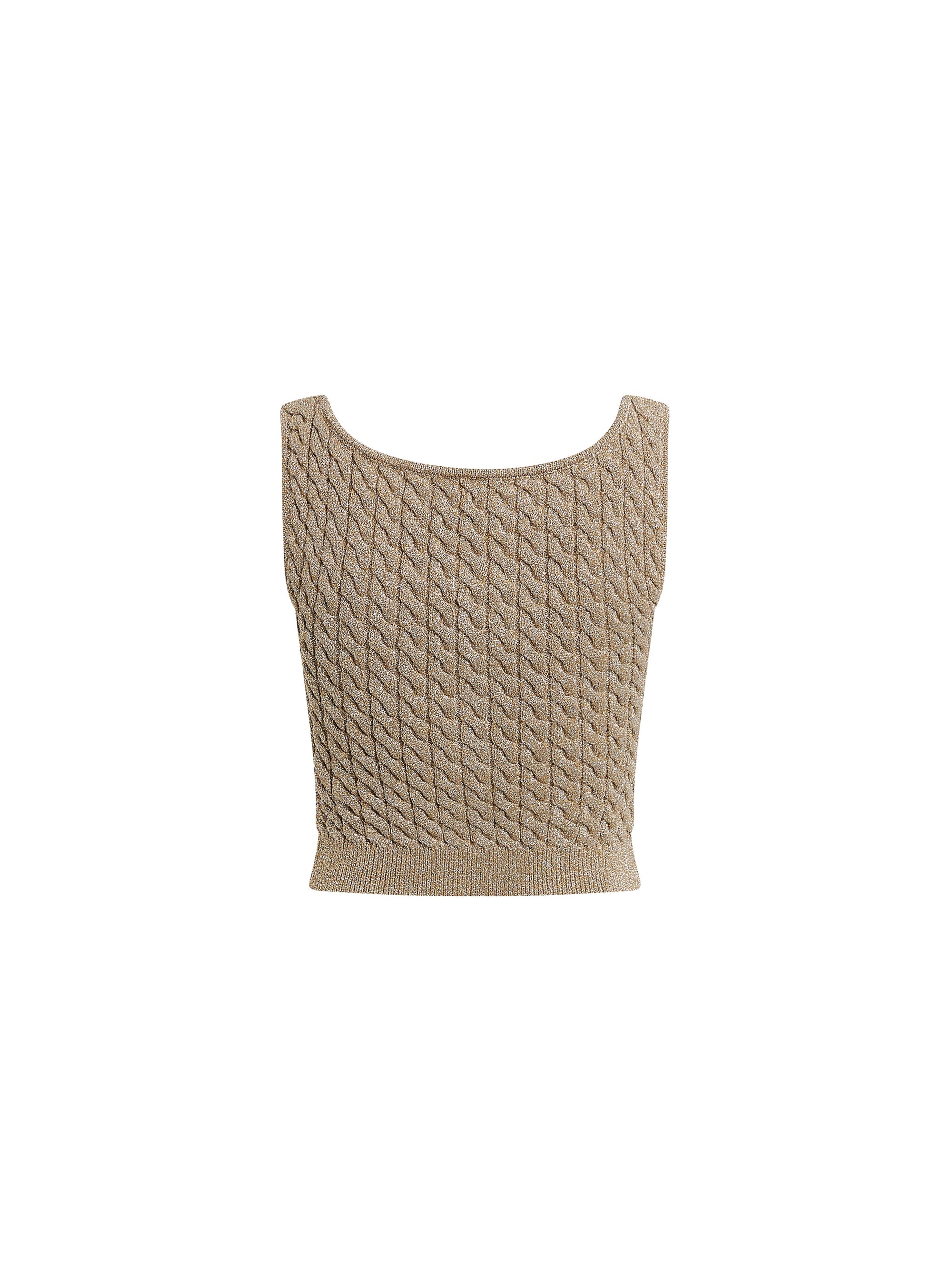 LIGHT GOLD LE HAUT TORSADES