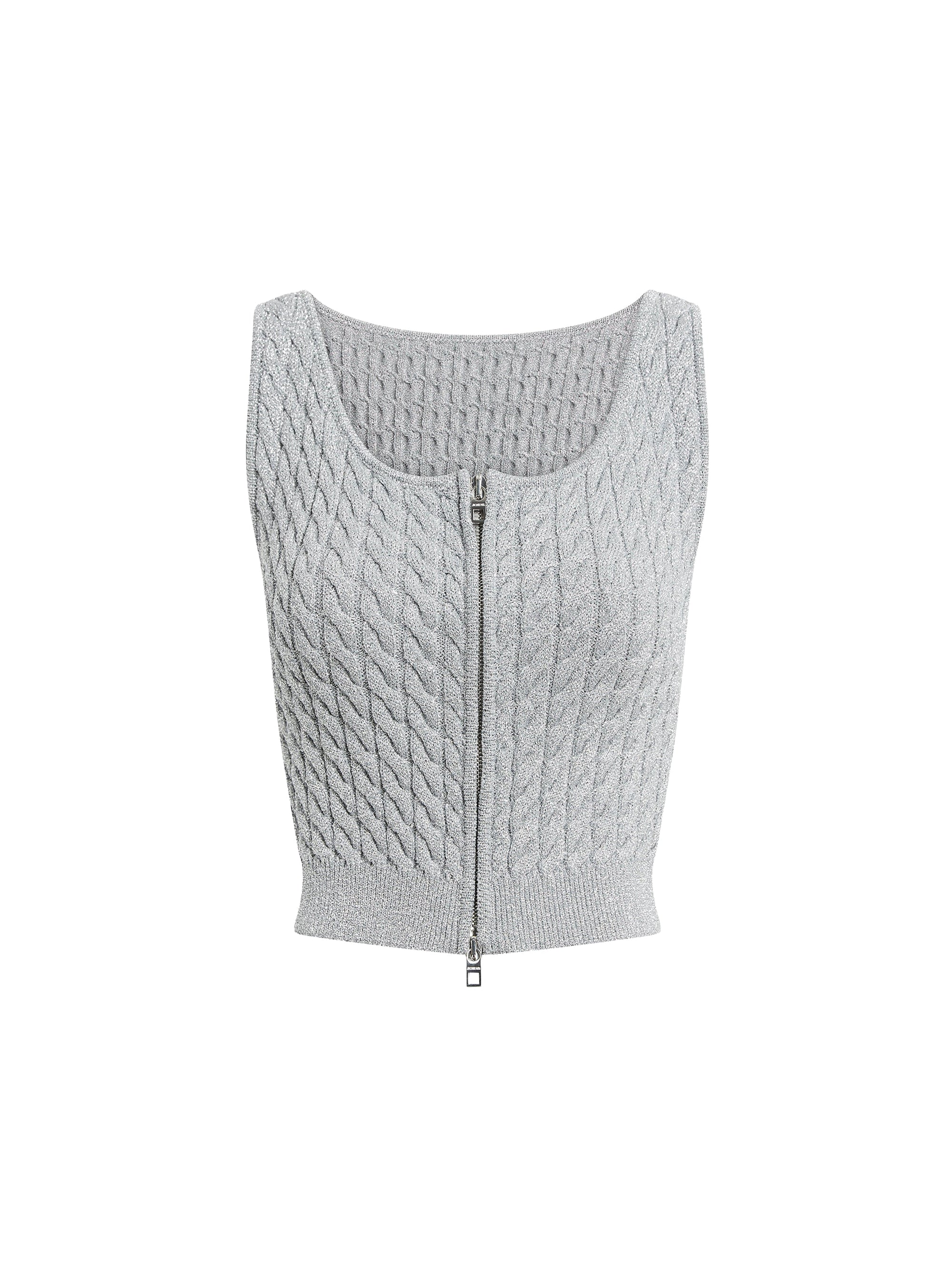 SILVER LE HAUT TORSADES