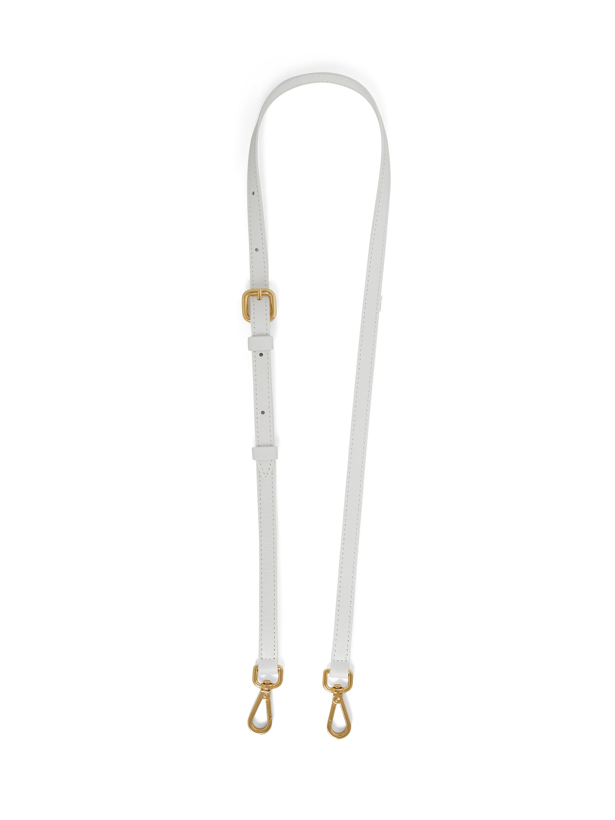 Bandoulière grand Bambino en cuir - White