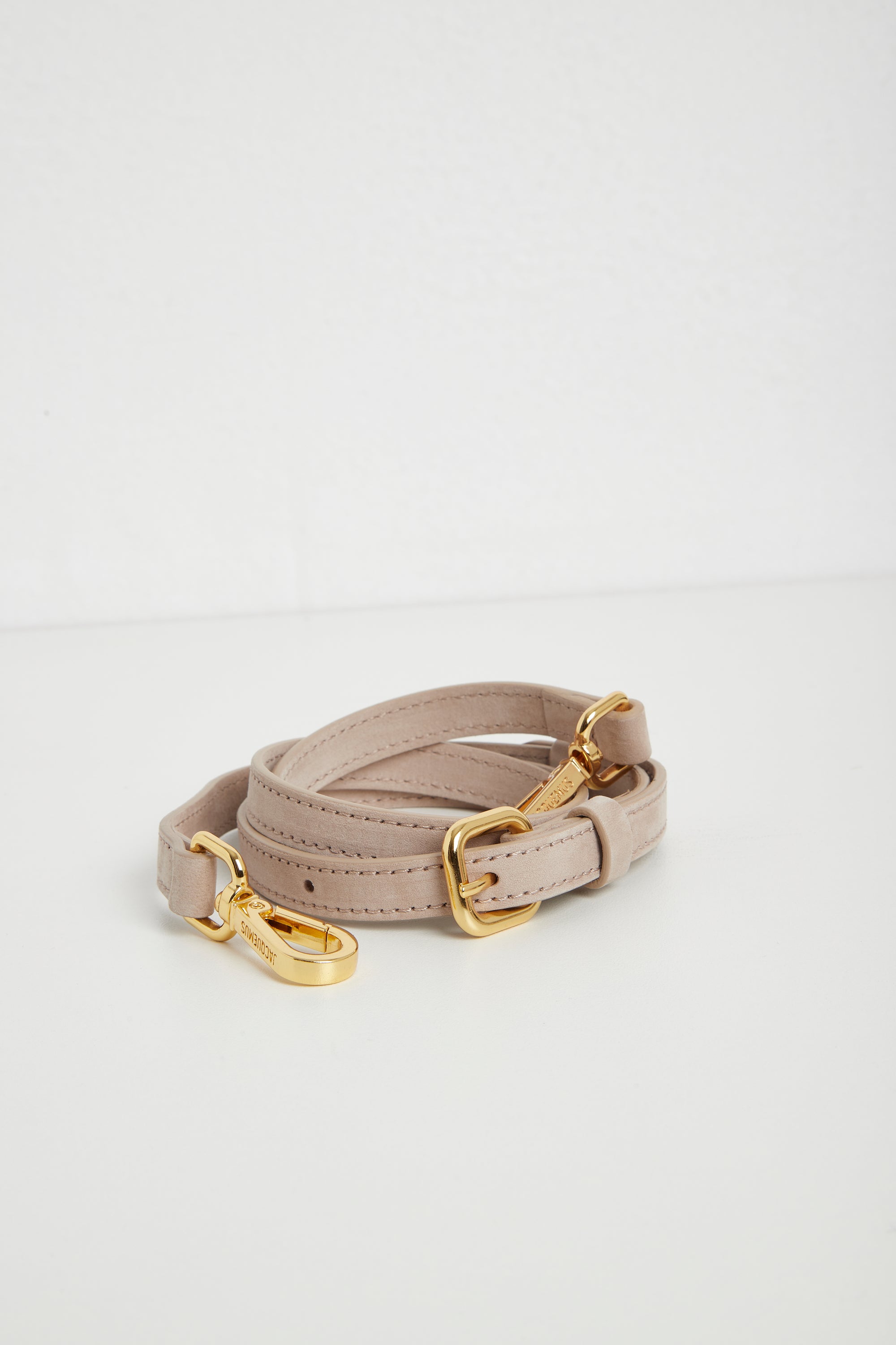 Grand sac Bambino Strap en cuir - Dark Beige