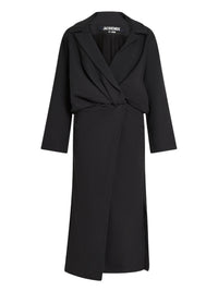 Manteau Vaal à manches longues - Black