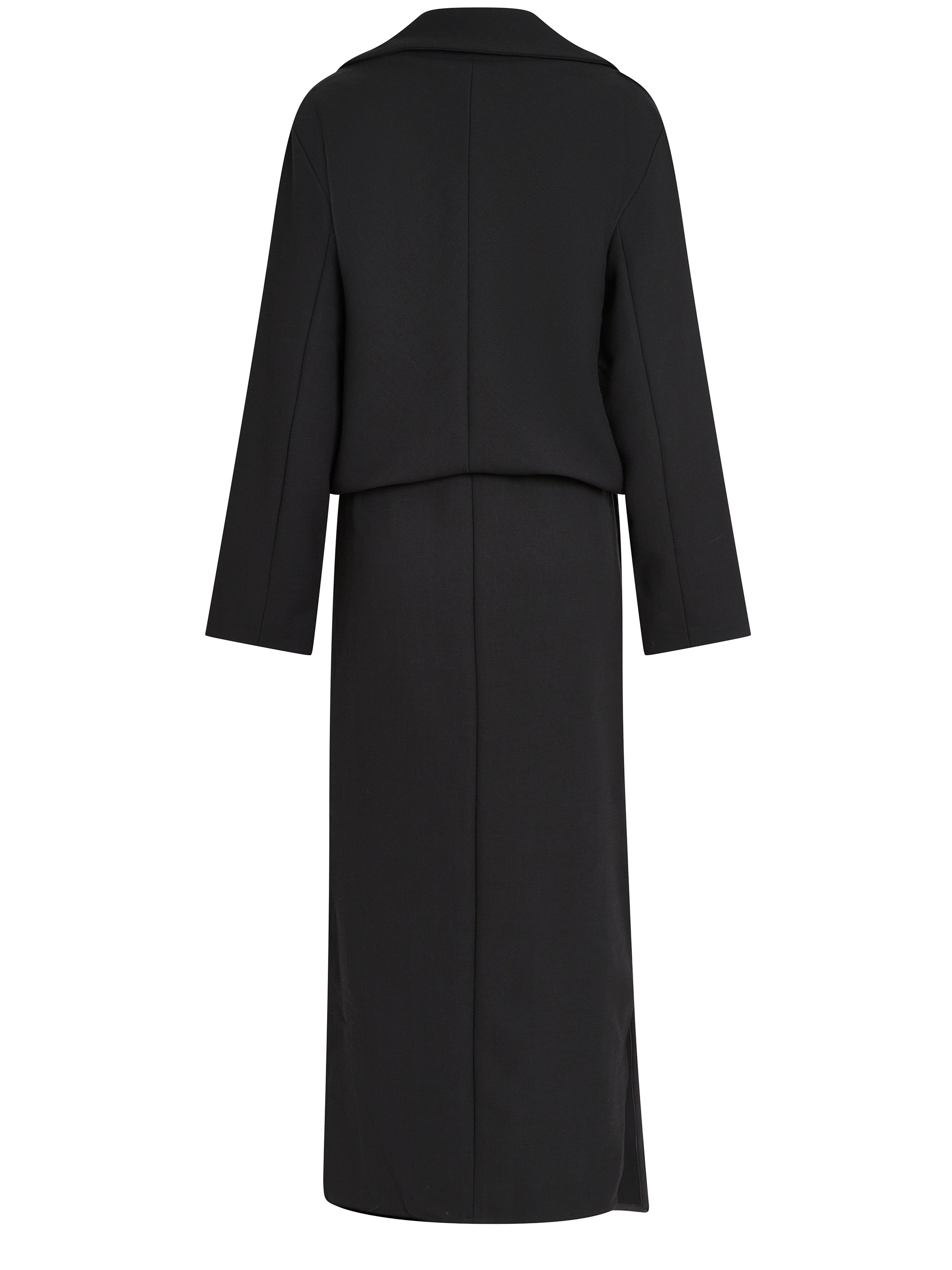 Manteau Vaal à manches longues - Black
