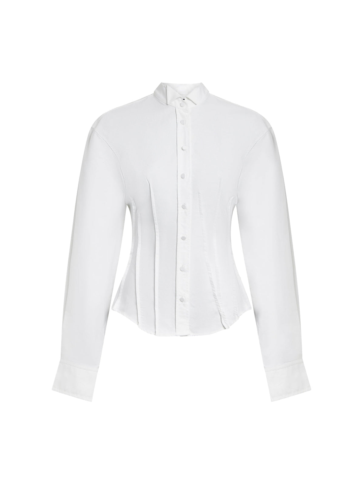 Chemise Pinces cintrée - White