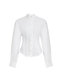 Chemise Pinces cintrée - White