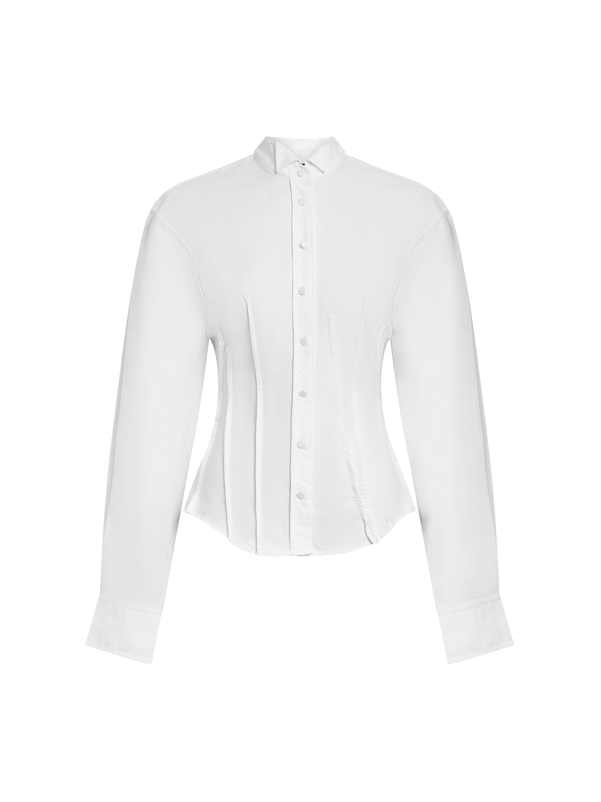 Chemise Pinces cintrée - White