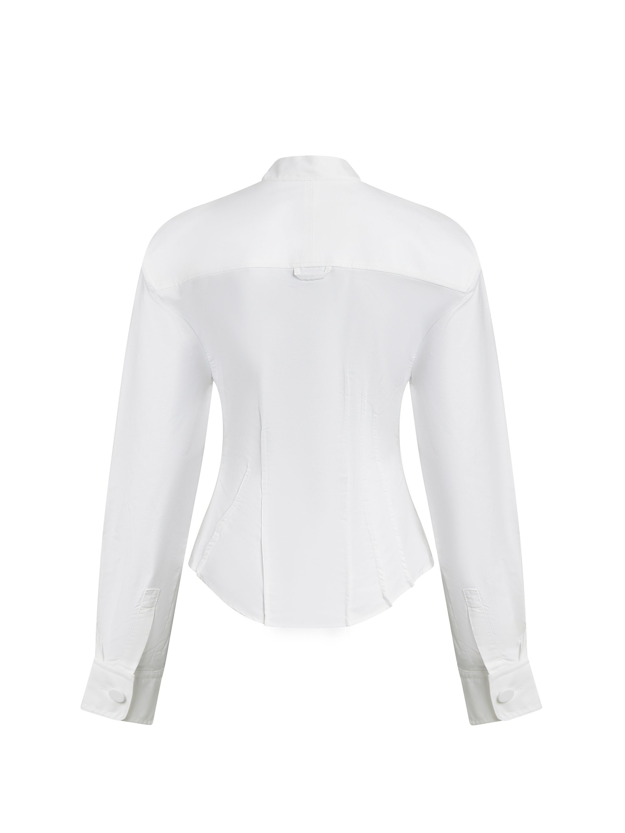Chemise Pinces cintrée - White