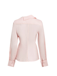 Chemise Seville asymétrique - Pink