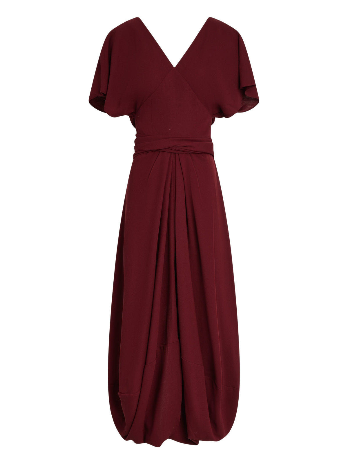 Robe Souela en laine - Burgundy
