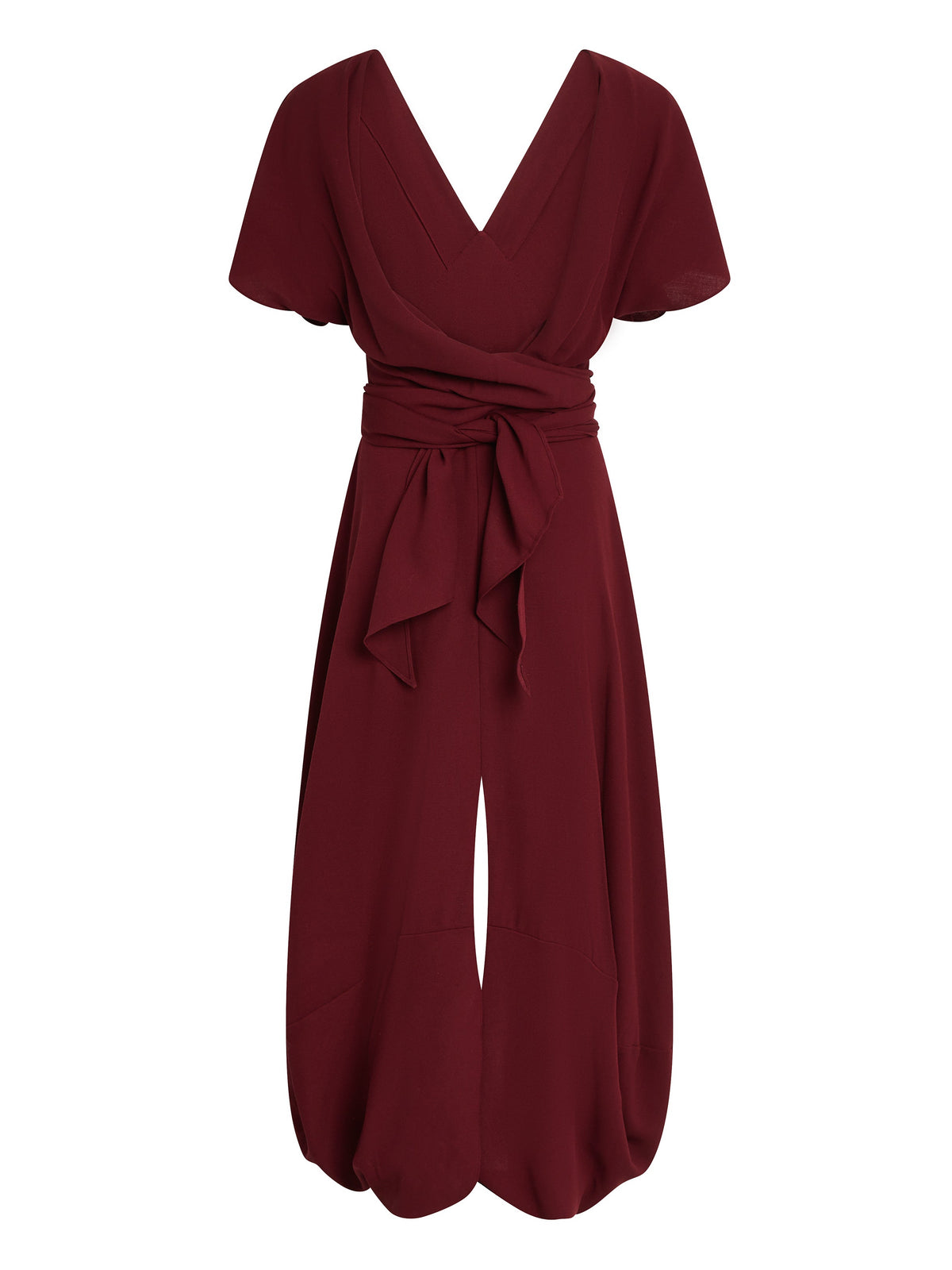 Robe Souela en laine - Burgundy