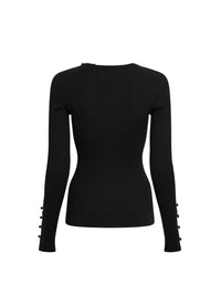 Cardigan Tordu asymétrique - Black