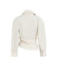 Chemise Belem cintrée - Beige
