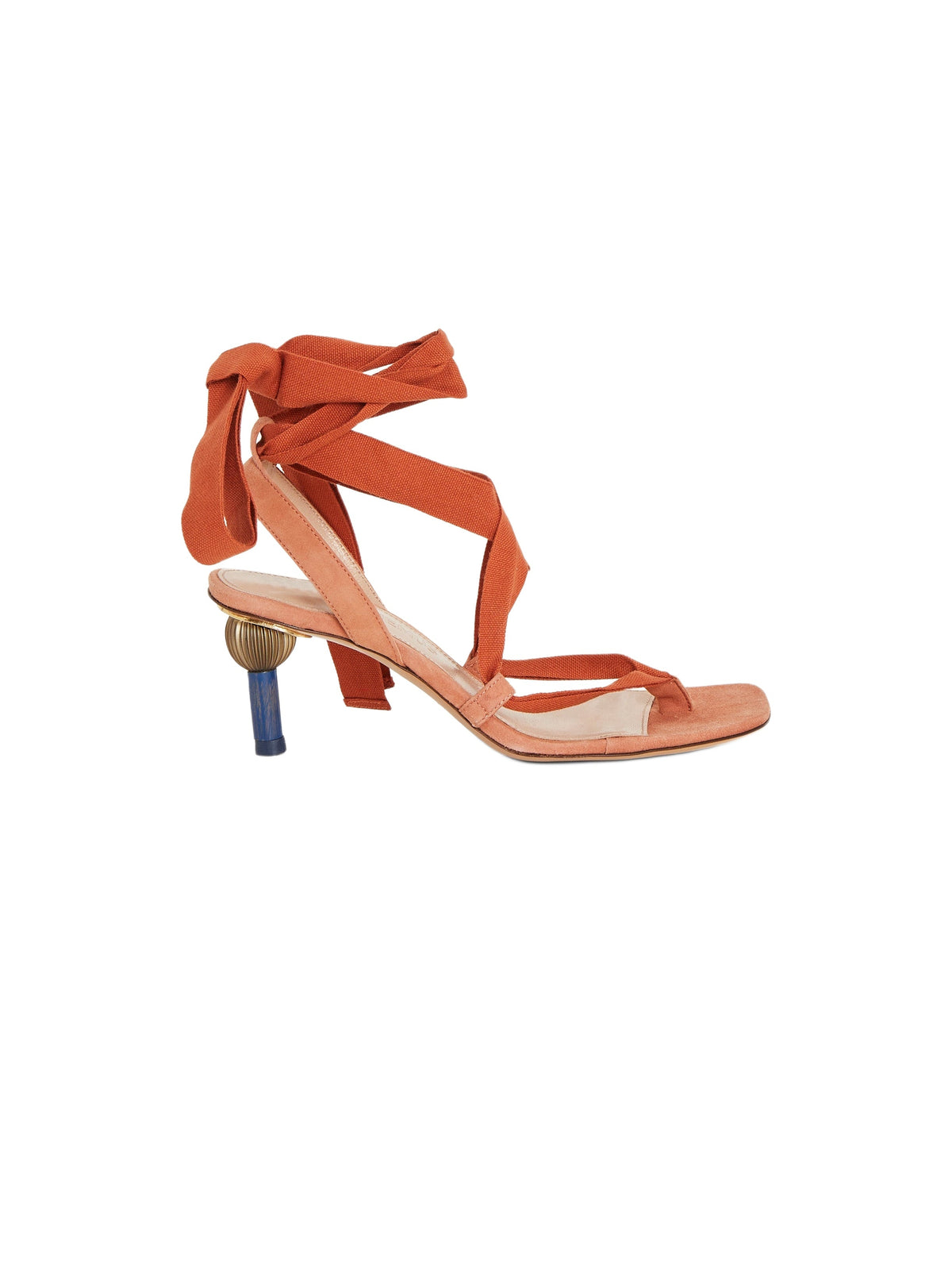 Sandales Capri à nouer - Dark Beige