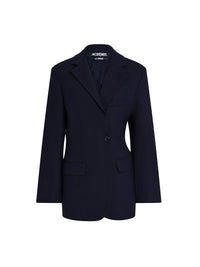 Veste de costume en laine - Dark Navy