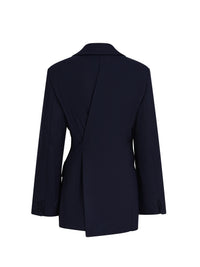 Veste de costume en laine - Dark Navy