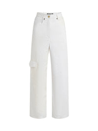 Pantalon De-Nimes en denim - Off White