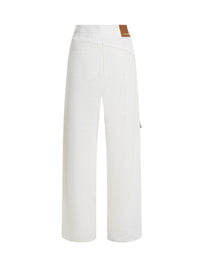 Pantalon De-Nimes en denim - Off White