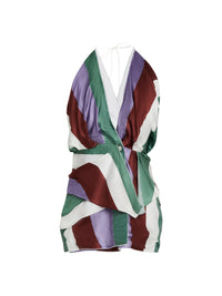 Robe Benaco imprimée - Multi White