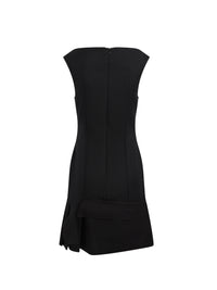 Robe Claude à détails - Black