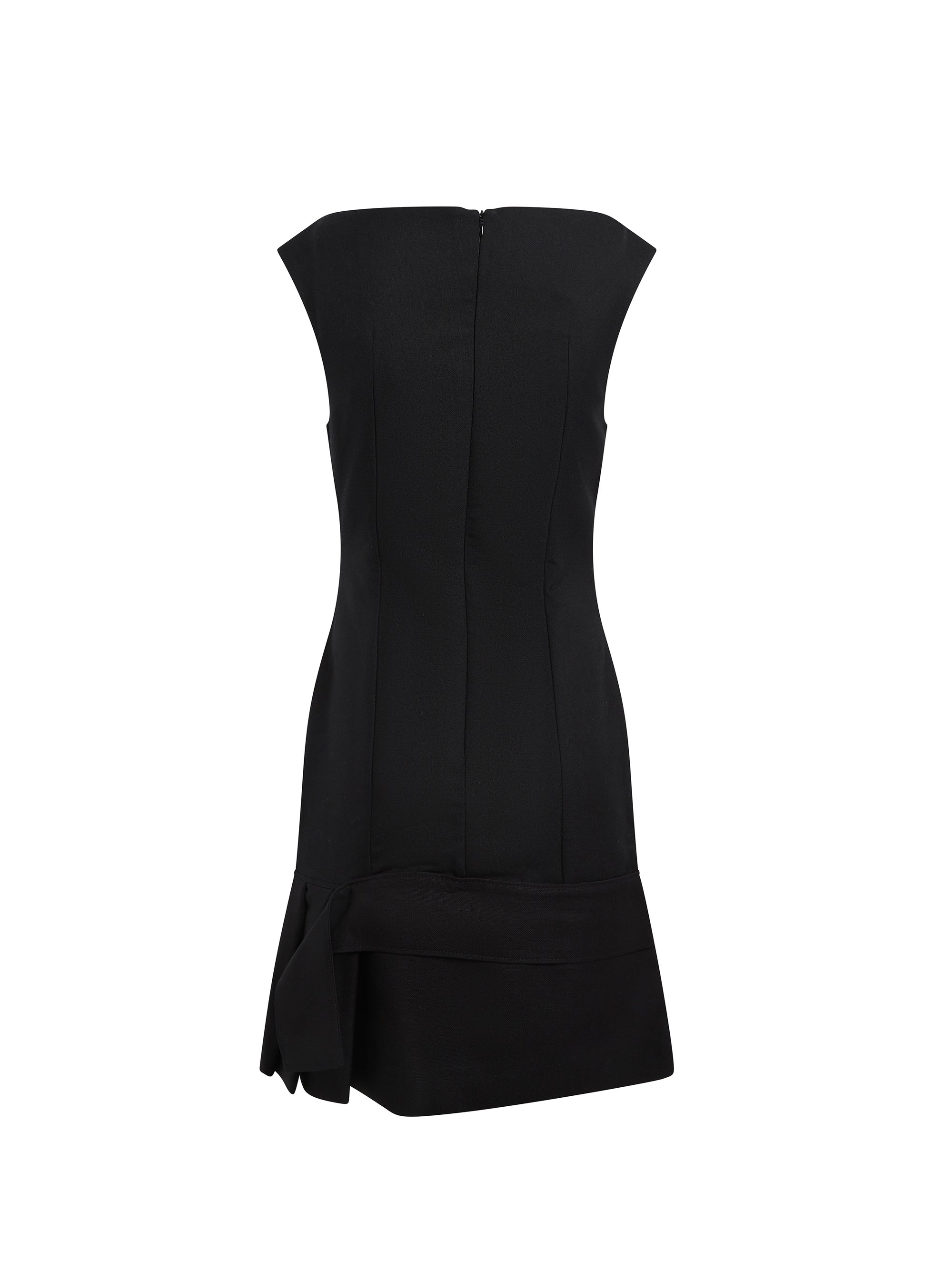 Robe Claude à détails - Black