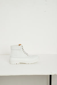 Bottines hautes Meuniers en cuir - White