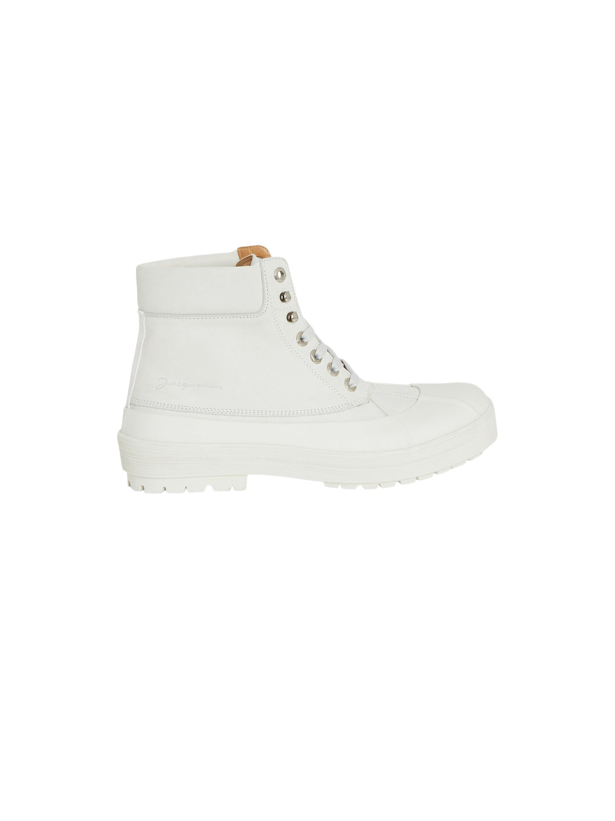 150€ / 0 sold //6 QTY / ST0%   Bottines hautes Meuniers en cuir - White